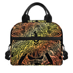 Spiritual Girl Mandala Print Insulated Lunch Bag