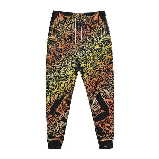 Spiritual Girl Mandala Print Jogger Pants