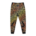 Spiritual Girl Mandala Print Jogger Pants