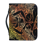 Spiritual Girl Mandala Print Leather Bible Cover