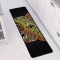 Spiritual Girl Mandala Print Long Kitchen Mat