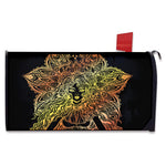 Spiritual Girl Mandala Print Mailbox Cover