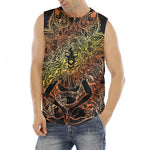 Spiritual Girl Mandala Print Men's Fitness Tank Top