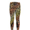 Spiritual Girl Mandala Print Men's Leggings