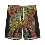 Spiritual Girl Mandala Print Men's Sports Shorts