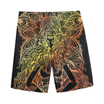Spiritual Girl Mandala Print Men's Sports Shorts
