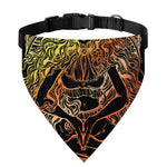 Spiritual Girl Mandala Print Over The Collar Dog Bandana