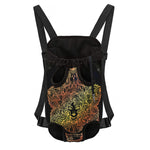 Spiritual Girl Mandala Print Pet Carrier Backpack