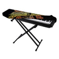 Spiritual Girl Mandala Print Piano Keyboard Cover