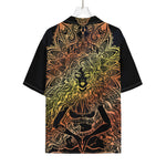 Spiritual Girl Mandala Print Rayon Hawaiian Shirt