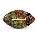 Spiritual Girl Mandala Print Rugby Ball