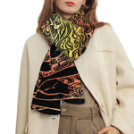 Spiritual Girl Mandala Print Scarf