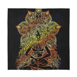 Spiritual Girl Mandala Print Silk Bandana