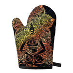 Spiritual Girl Mandala Print Single Oven Mitt