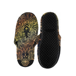 Spiritual Girl Mandala Print Slippers