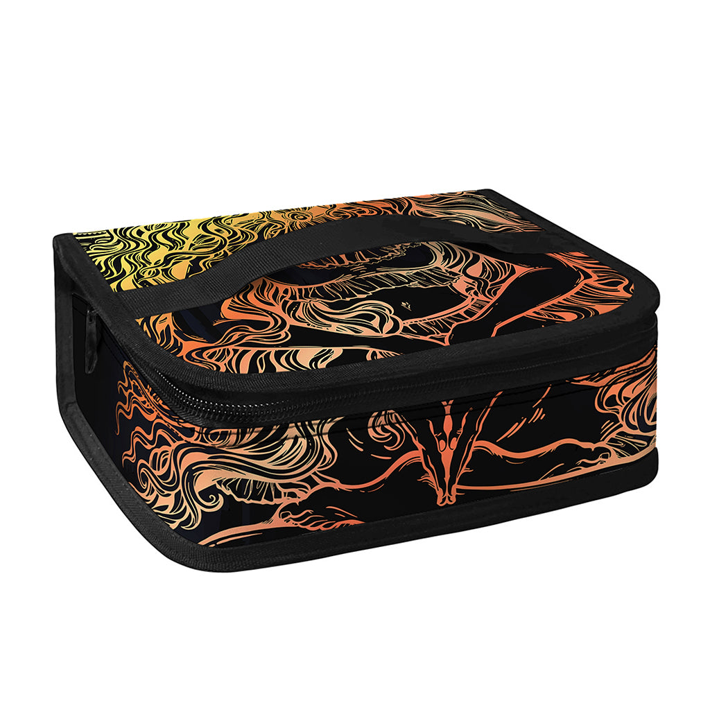 Spiritual Girl Mandala Print Small Lunch Bag
