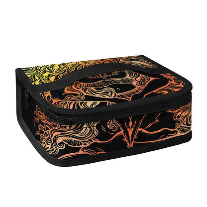 Spiritual Girl Mandala Print Small Lunch Bag