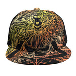 Spiritual Girl Mandala Print Snapback Cap