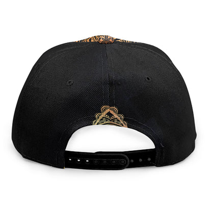 Spiritual Girl Mandala Print Snapback Cap