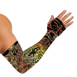 Spiritual Girl Mandala Print Sun Protection Arm Sleeves