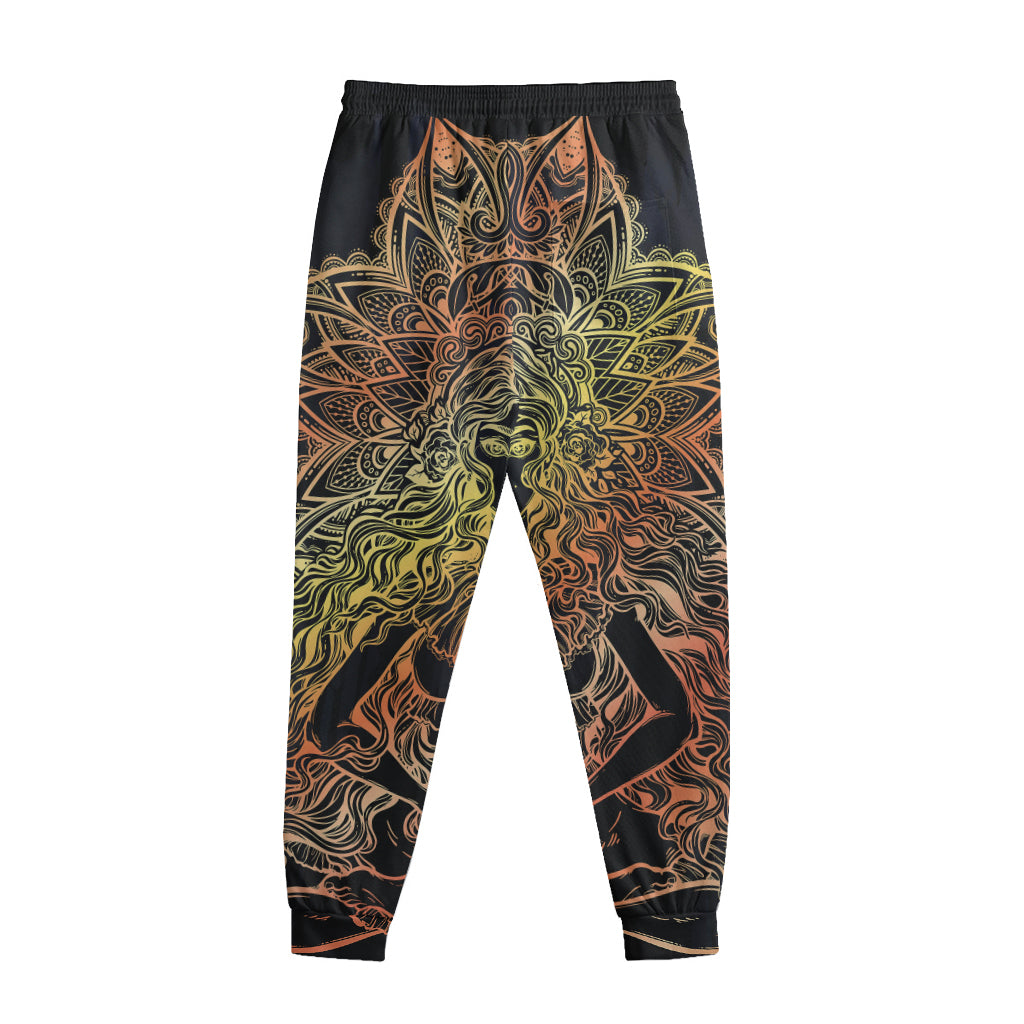 Spiritual Girl Mandala Print Sweatpants