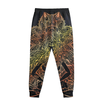 Spiritual Girl Mandala Print Sweatpants