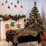 Spiritual Girl Mandala Print Tablecloth