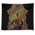 Spiritual Girl Mandala Print Tapestry