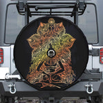 Spiritual Girl Mandala Print Tire Cover With Camera Hole