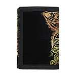 Spiritual Girl Mandala Print Trifold Wallet