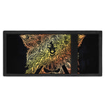 Spiritual Girl Mandala Print Trifold Wallet