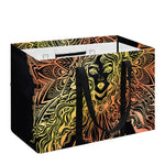 Spiritual Girl Mandala Print Utility Tote Bag