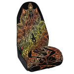 Spiritual Girl Mandala Print Waterproof Car Seat Cover