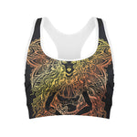 Spiritual Girl Mandala Print Women's Sports Bra