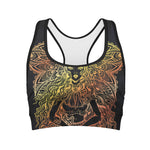 Spiritual Girl Mandala Print Women's Sports Bra