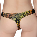 Spiritual Girl Mandala Print Women's Thong