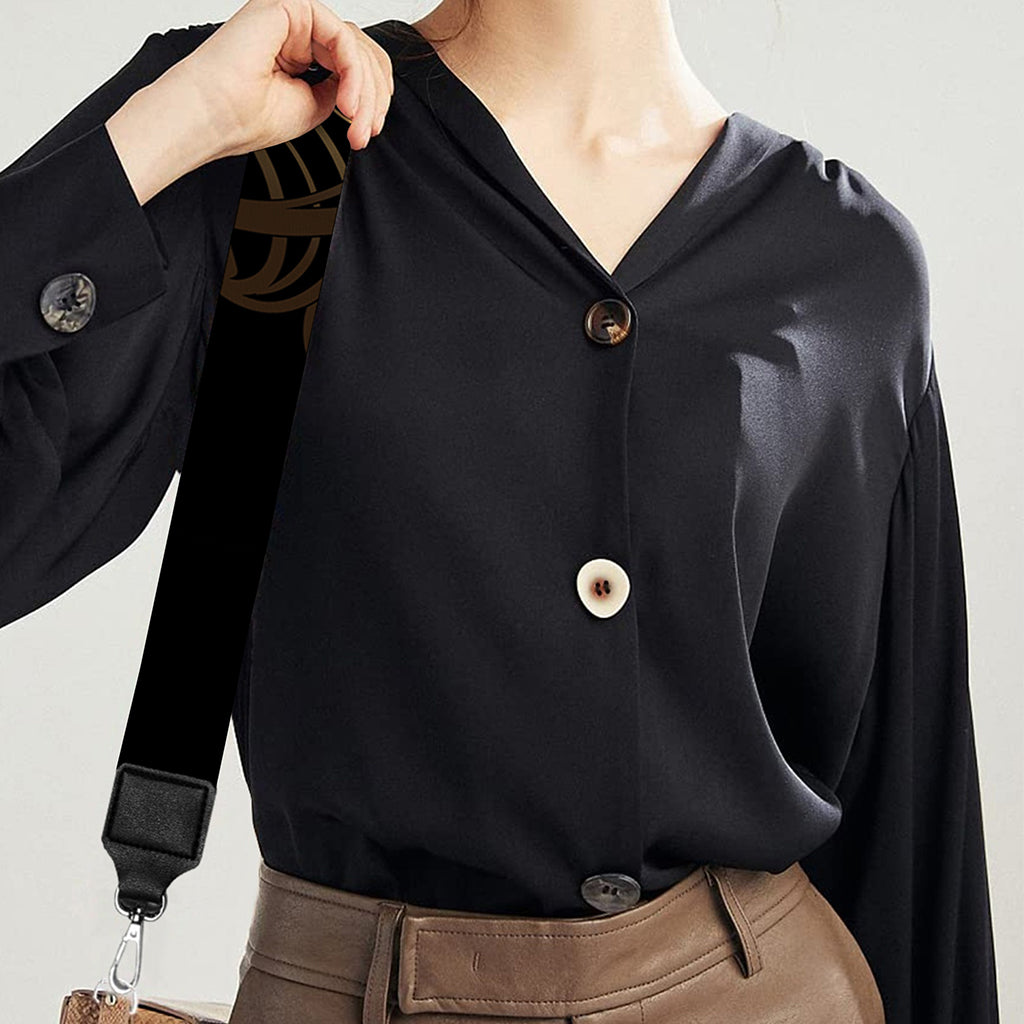 Spiritual Hamsa Hand Of Fatima Print Bag Strap