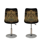 Spiritual Hamsa Hand Of Fatima Print Bar Stool Covers