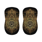 Spiritual Hamsa Hand Of Fatima Print Bar Stool Covers