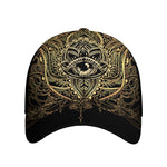 Spiritual Hamsa Hand Of Fatima Print Baseball Cap