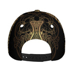 Spiritual Hamsa Hand Of Fatima Print Baseball Cap