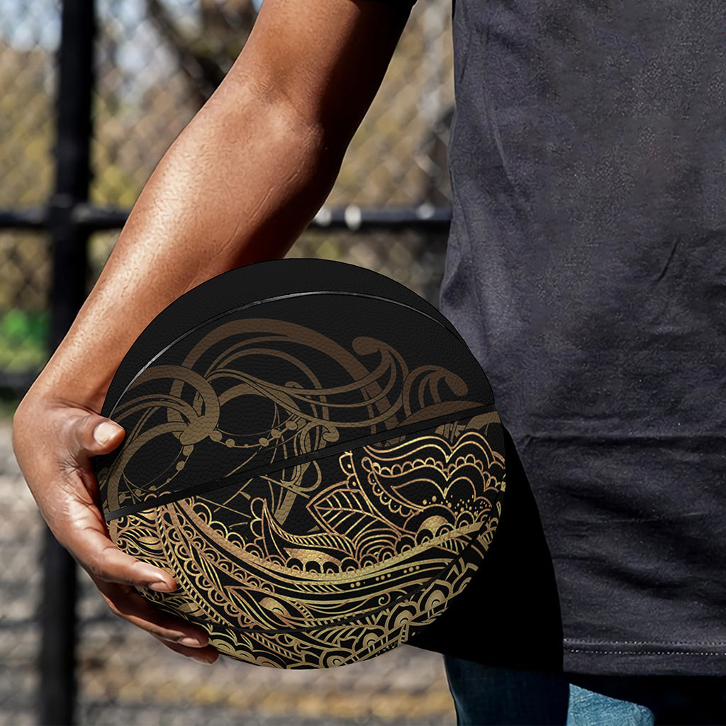 Spiritual Hamsa Hand Of Fatima Print Basketball
