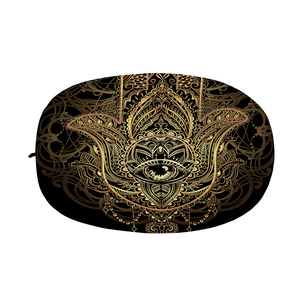 Spiritual Hamsa Hand Of Fatima Print Car Side Mirror Covers