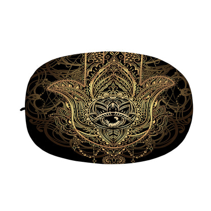 Spiritual Hamsa Hand Of Fatima Print Car Side Mirror Covers