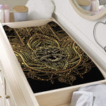 Spiritual Hamsa Hand Of Fatima Print Changing Pad Cover