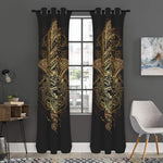 Spiritual Hamsa Hand Of Fatima Print Curtain