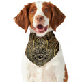 Spiritual Hamsa Hand Of Fatima Print Dog Bandana
