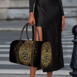 Spiritual Hamsa Hand Of Fatima Print Duffle Bag