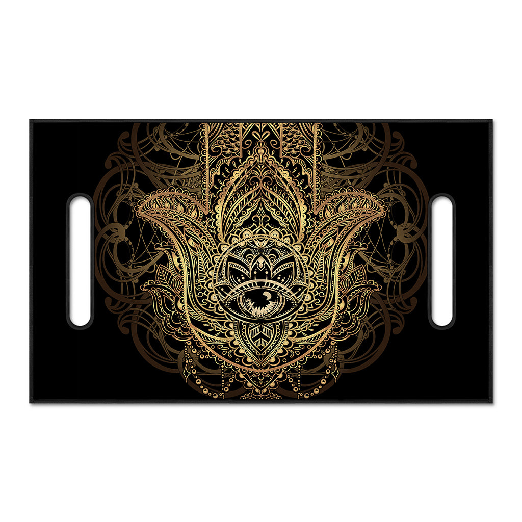 Spiritual Hamsa Hand Of Fatima Print Golf Cart Seat Cover