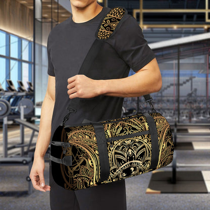 Spiritual Hamsa Hand Of Fatima Print Gym Bag